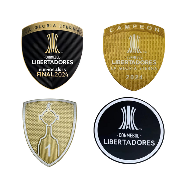 Kit Exclusivo Especial Libertadores - 4 Patches Oficiais